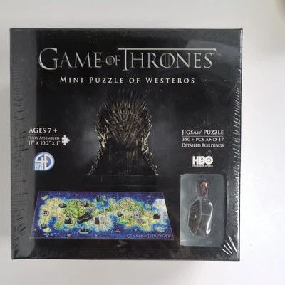 Juego de Tronos | GOT | HBO Juego de Tronos Mini Puzzle DE Poniente | Nuevo en caja | Foto 1 de 4