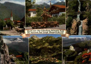 Bayrischzell Alpen Berge Mehrbild-AK 6 Ansichten 1973 gelaufene Postkarte - Bild 1 von 1