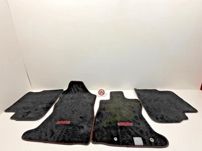 2022-2023 Subaru WRX Front And Rear Full Floor Mat Set Black Factory OEM 22-23 - Image 1 of 4