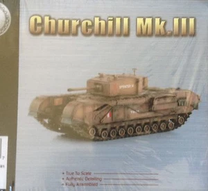 DRAGON ARMOUR 1/72 WW II BRITSH CHURCHILL Mk.III TANK PRE BUILT MODEL 60591 F/S - Bild 1 von 4