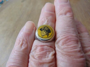 anello fascia sigari vintage tg.6 pirata regolabile - Foto 1 di 4