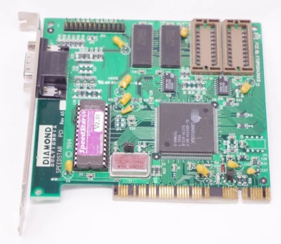 Diamond SpeedStar 64 1MB PCI VGA Video Graphics Card 22-0035A5 - Image 1 of 4