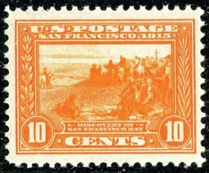 Scott # 400A 1913 Panama-Pacific Exposition Mint VF - VZ OG Never Hinged - Bild 1 von 2