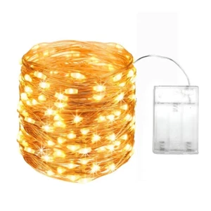5M Battery Operated LED Fairy Lights for Outdoor Party & Christmas Decor - Picture 1 of 16
