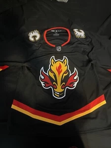 Calgary Flames Adidas “Blasty” Alternate Jersey (54) - Picture 1 of 4