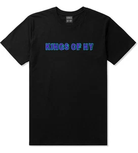 Kings Of NY Bright 3D Lettering Short Sleeve T-Shirt - Picture 1 of 5