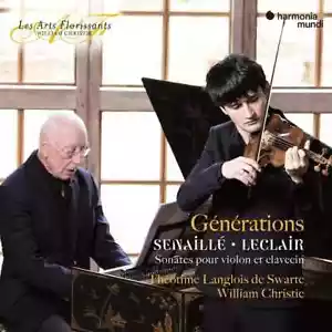Theotime Langlois De Swarte - William Christie : Generations (CD) New & Sealed - Picture 1 of 1