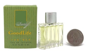 Good Life by Davidoff for Men 5 ml/0.17 oz Eau de Toilette Mini Discontinued - Picture 1 of 2