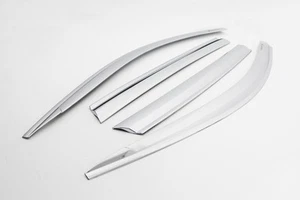 Chrome Weather shields 4pcs for 2018 -2019 KIA New Sorento Si SLi Sport GT-Line - Picture 1 of 12