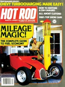 HOT ROD 1980 OCT - SCARAB V-8 240Z, JAMES GARNER - Imagen 1 de 1