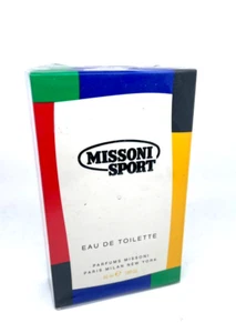 MISSONI SPORT Eau de Toilette 50 ml Splash VINTAGE Sealed PERFUME! - Imagen 1 de 1