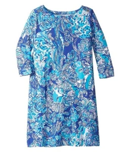 Lilly Pulitzer Girls Mini Sophie "Cat Call" Dress, Size 12/14 - Picture 1 of 5