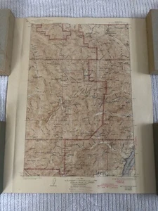Vintage Mt. Constance Quadrangle Topographical Map 1943 Geographical Survey - Picture 1 of 11