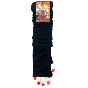 Assorted Black Cotton Arm Warmers Fingerless Long Gloves Elbow Mittens Wristband - Picture 1 of 18