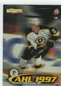 Andrei Yakhanov 1997-98 Providence Bruins (AHL)