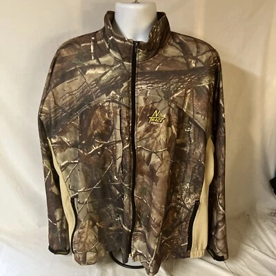 No Trace Dan River Mens Light Weight Hunting Jacket 2X Big XXB Realtree Camo - Image 1 of 4