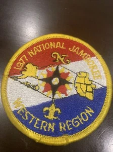 1977 National Jamboree - Western Region Pocket Patch - Picture 1 of 2