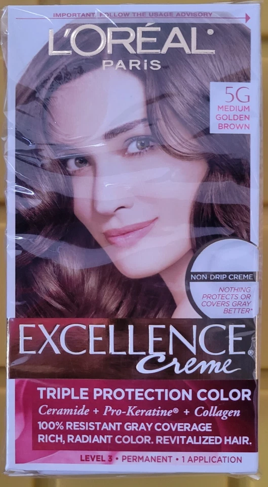 L'Oréal Paris Excellence Creme Haircolor - Medium Golden Brown