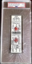 Pawtucket Red Sox LONGEST GAME BASEBALL HISTORY PSA TICKET Cal Ripken Boston MLB