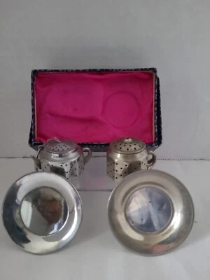 Винтажные чайные заварники мини чайник в форме блюдца 1 сделано в оккупированной Японии - Изображение 1 из 4