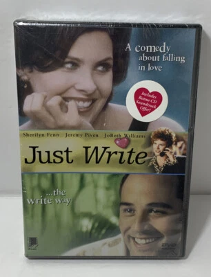 Just Write  DVD  2000 Sherilyn Fenn Jeremy Piven Comedy About Falling In Love - Image 1 of 2
