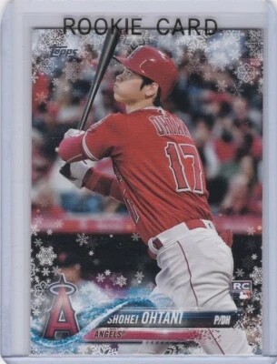 SHOHEI OHTANI ROOKIE CARD Baseball Angels 2018 TOPPS HOLIDAY WALMART MEGA BOX RC - Image 1 of 2