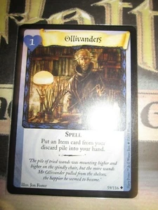 HARRY POTTER TRADING CARD GAME TCG OLLIVANDERS 59/116 UNCO ENGLISH MINT BASE SET - Picture 1 of 3