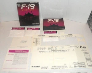 F-19 Stealth Fighter Micro Prose Simulation Software (1988) INCOMPLETE READ - Bild 1 von 5