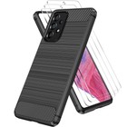 Guscase Cover per Samsung Galaxy A53 5G con 3 Pezzi Pellicola Vetro Temperato...