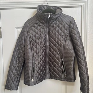 Giacca trapuntata leggera donna Marc New York Andrew Marc taglia grigio puffer - Foto 1 di 4