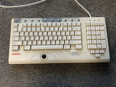 Compaq 158649-001 164989-001 KB-9968 PS/2 Keyboard @R22 - Image 1 of 4