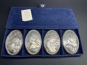 JEAN SWAN GORDON 1940er STERLINGSILBER PORTRÄTS VIKTORIANISCHER FRAUEN SIGNIERT - Bild 1 von 14