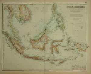 INDIAN ARCHIPELAGO BY ARCHIBALD FULLARTON. 1874. - Picture 1 of 1