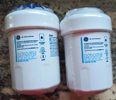 NEW 2 PACK GE MWF MWFP 46-9991 GWF Smartwater Genuine Refrigerator Water Filter - Image 1 of 4