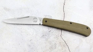 White River Trailhead Trappe Knife Olive Drab Micarta  Steel Blade NEW - Picture 1 of 1