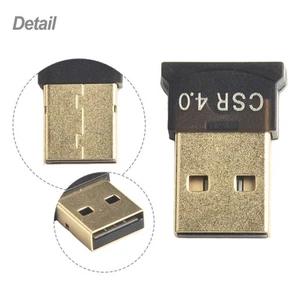 Wireless 4.1 USB Car Aux Audio Music Stereo Handsfree Receiver Adapter - Picture 1 of 12