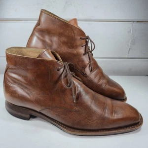 Stivali Oliver Sweeney Ortia in pelle marrone Made in Italy taglia 8 uk stupendi! - Foto 1 di 18