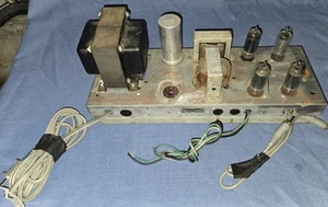 Vintage Webcor Tube Amp Project Parts As Is - Picture 1 of 6