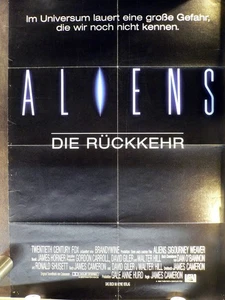 Aliens - Die Rückkehr - Sigourney Weaver - Filmposter A1 84x60cm gefaltet (2) - Picture 1 of 1