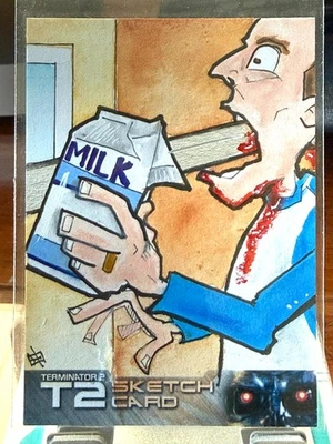 Unstoppable Terminator T2 Sketch J(ay) 1/1 [y1471] - Image 1 of 2