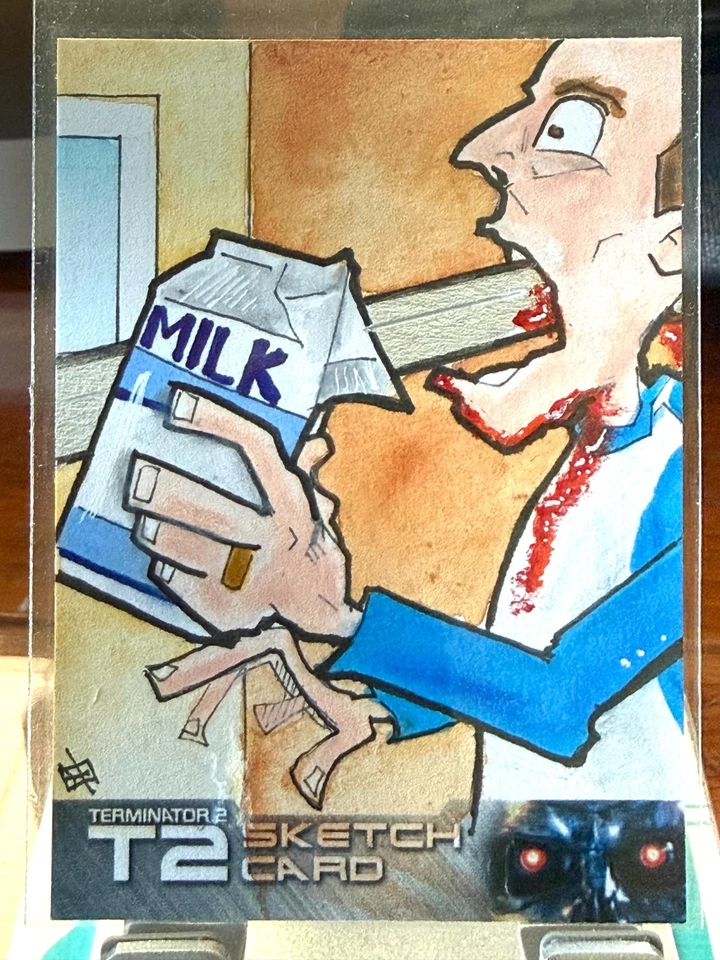 Unstoppable Terminator T2 Sketch J(ay) 1/1 [y1471] - Image 1 of 2