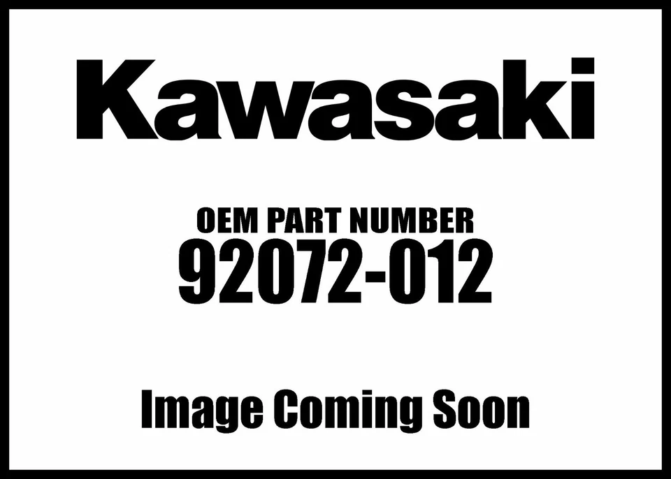 KAWASAKI 92072-012 ЛЕНТА ИНСТРУМЕНТ - Изображение 1 из 4