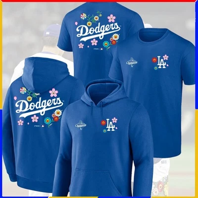 HOT Takashi Murakami Los Angeles Dodgers 2025 World Series Champions Hoodie Tee - Image 1 of 4
