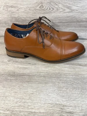 BRUNO MARC NEW YORK Louis-2 Brown Oxford Dress Shoe Men's 11 NEW w/o BOX - Image 1 of 4