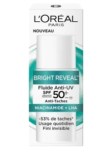 L'orèal Bright Reveal Fluido Uv Anti-macchie Spf 50+ 50 Ml 3600524122652 - Foto 1 di 1