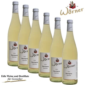 (8,64€/l) Sauvignac QW feinherb 6 Fl WÖRNER Weißwein Neuzüchtung PIWI-Wein - Bild 1 von 8