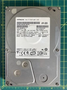 Hitachi HDT721010SLA360 1 TB 3.5", SATA Hard Drive - Picture 1 of 8