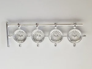 53 Chevy Bel Air CUSTOM TURBINE MAG WHEELS from Revell Monogram 1:24 Model 1953 - Picture 1 of 8