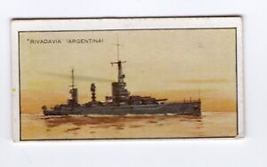 Wills WW1 Navy Warships #20 Rivadavia (Argentina)  