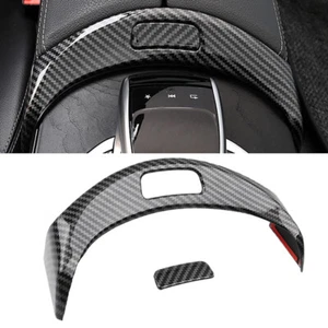 Reposabrazos caja almacenamiento botón cubierta para Mercedes Benz W205 X253 C200 C250 2015-2020 - Imagen 1 de 12